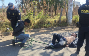 Dos presuntos miembros de la MS capturados tras ataque contra agentes en Chimaltenango